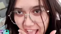 play Public Blowjob from My Latina Girlfriend as Neighbors Watch Me Cum in Her Mouth